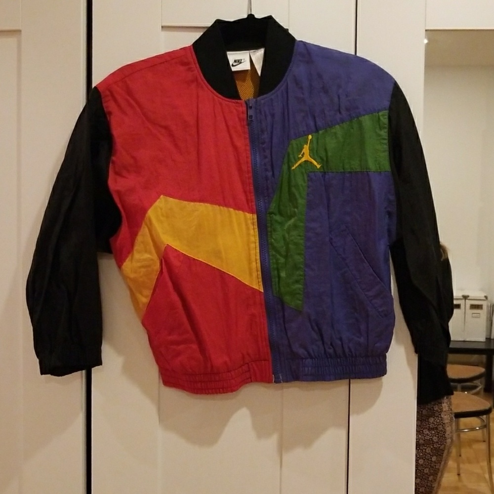 Vintage 90s Nike Air Jordan Windbreaker Jacket